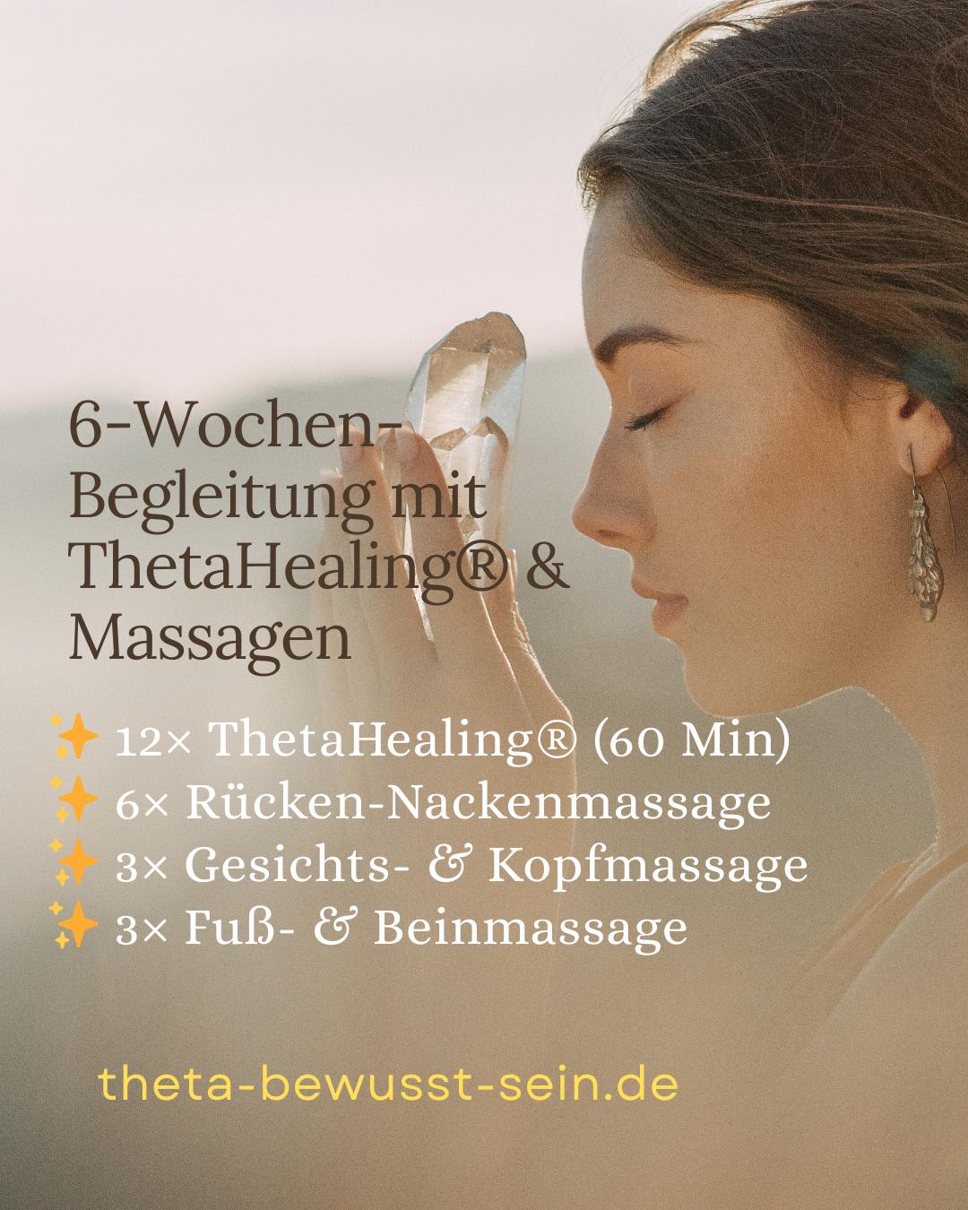 Verwöhnpaket Theta Healing 2 Verwöhnpaket Theta Healing 2